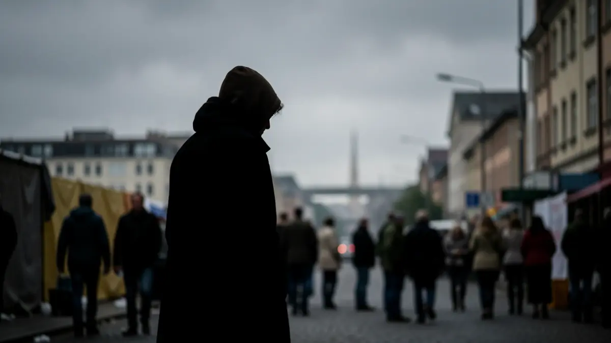 Image générique: avec des éléments urbains flous en arrière-plan.