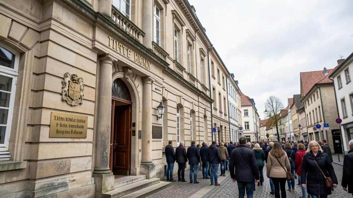 Facade of the Tintigny municipal administration building.