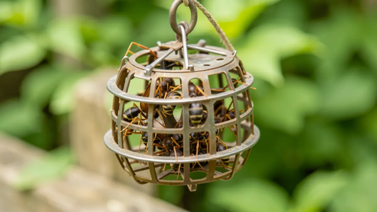 Selective trap for queen Asian hornets, designed for preventive capture.